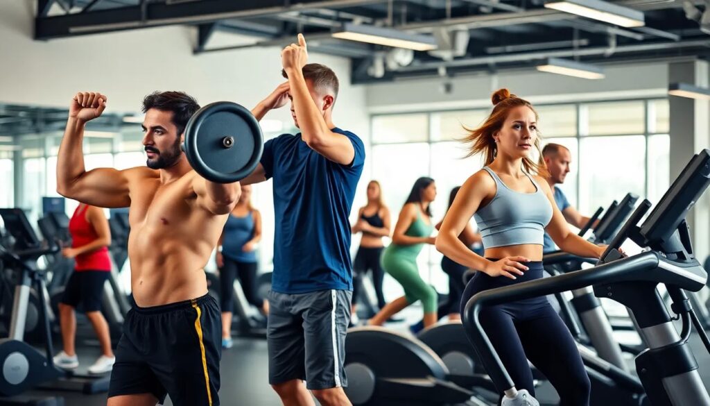 Errores comunes al entrenar en el gimnasio y cómo evitarlos.